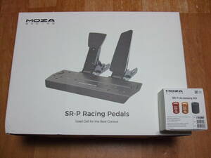 未使用 OPパーツ付 Moza Racing SRP Load cell Pedal Kit 2Pedal (クラッチレス) / PC レースシム ゲームコントローラー