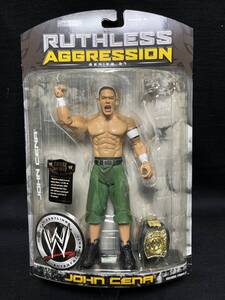 JAKKS：WWE RUTHLESS AGGRESSION SERIES 27 ジョン・シナ w/ベルト （未開封品）