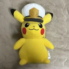 ポケモン キャプテンピカチュウ めちゃもふぐっとぬいぐるみ