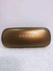 良品 グッチ GUCCI メガネケース ゴールド