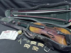 ▽Ed左横60▼120 アントニオ・ストラディバリ Antonius Stradivarius Cremonenfis Faciebat Anno 17 弦楽器 バイオリン 長期保管品