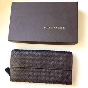 ボッテガヴェネタ　BOTTEGA VENETA 長財布　イントレチャート