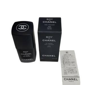 【未使用】CHANEL シャネル マニュキア 404 ブラック 13ml ネイルカラー L59918RD