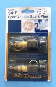 処分：ジョンソン用プラグ AC SPARK PLUG Ｓ４１Ｆ