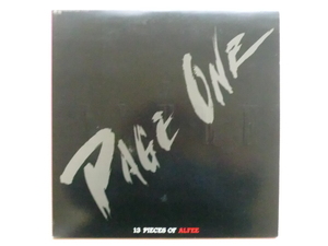 ＊【LP】アルフィー／PAGE ONE　13PIECES OF ALFEE（C28A0309）（日本盤）