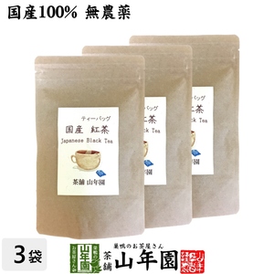 お茶 日本茶 紅茶 国産100% 巣鴨のお茶屋さんの紅茶 2g×15パック×3袋セット ティーパック ティーバッグ 静岡県産 送料無料