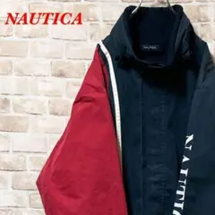 【希少】NAUTICA ノーティカ　リバーシブルジャケット　スリーブロゴ