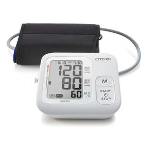 同梱可能 電子血圧計 CHUG330-WH 上腕式 シチズン