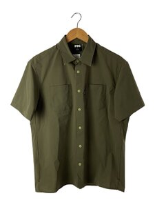 FTC◆dot air shirt/半袖シャツ/M/ポリエステル/KHK