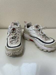 FILA FILARAY RADIANCE WBU 厚底スニーカー 24.0cm