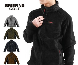 ‡新品正規XLサイズ　BRIEFING　ブリーフィングゴルフボアジャケット POLARTEC FLEECE JACKET　定価¥41,800 BRG223M33　保温抜群軽量