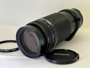 ★良品★ ニコン NIKON AF NIKKOR 75-300mm F4.5-5.6 ★三脚座、L37c 62mm レンズフィルター付★ 　#0802-10　　