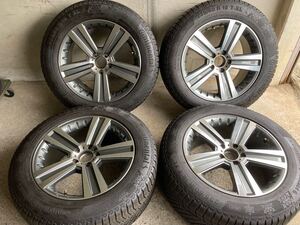 [241112] ユーロプレミアム 18in 8J +35 PCD112 5H ＋ ContiViking Contact 6 235/60R18 16年23週 スタッドレス ベンツ GLC アウディ Q5 Q8