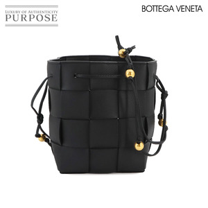 未使用 展示品 ボッテガ ヴェネタ BOTTEGA VENETA イントレチャート スモール カセット クロスボディ バケット ショルダー バッグ 90242211