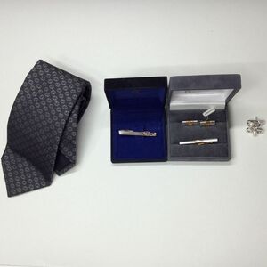 【中古品】GUCCI / Christian Dior / Yves Saint Laurent / MIKIMOTO ネクタイ / ネクタイピン / カフスボタン