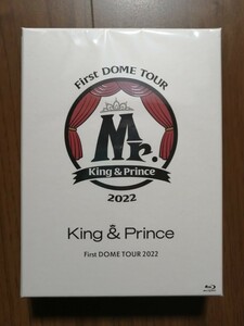 【新品未開封】King & Prince / First DOME TOUR 2022 ~Mr.~ (初回限定盤Blu-ray)