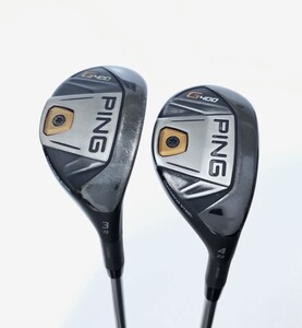 PING G400 UT 2本セット U3/19° U4/22° Diamana Thump h 装着 激レア 希少 名器 人気モデル ピン ディアマナ サンプ 