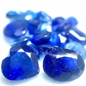 1円〜!!［天然サファイアおまとめ24.5ct］n 約4.9g ルース 裸石 宝石 ジュエリー jewelry sapphire コランダム w5A49