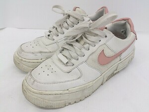 ◇ NIKE ナイキ AIR FORCE 1 PIXCEL CK6649-103 スニーカー シューズ サイズ23.0cm ホワイト ピンク レディース E