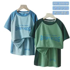 上下セット tシャツ キッズ 速乾 半袖 メッシュ ハーフパンツ 子供用 男の子 ドライ tシャツ バスパン ジャージ 半ズボン 夏 ジュニア スポーツ 90-160cm 小学生 保育園 幼稚園 サッ#pop467