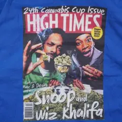 スヌープ・ドッグ×ウィズ・カリファ HIGH TIMES 長袖Tシャツ ロンT