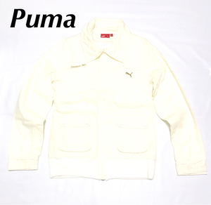 ●新品●Puma.プーマ●レディース、ジャケット〓定価￥17000-〓サイズＭ：オフホワイト〓