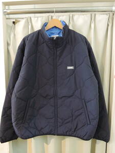 X-LARGE エクストララージ REVERSIBLE QUILTED JACKET ネイビー XL リバーシブル 最新人気商品 値下げしました！