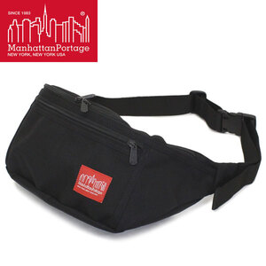 ManhattanPortage (マンハッタンポーテージ) 1102 ALLEYCAT WAIST BAG LARGE ウエストバッグ BLACK MP002