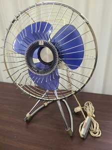 昭和レトロ 扇風機 富士電機 fuji silent fan 当時物　アンティーク　コレクション　撮影　道具　お店　コンセプト　E