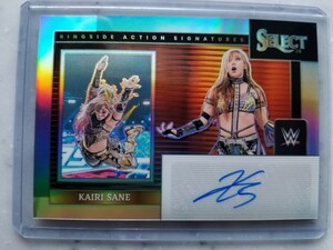 【カイリ】2024 Panini Select WWE Autograp Kairi Sane カイリ・セイン サイン 