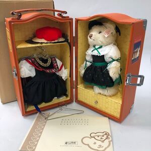 ★E10234【未使用保管品】Steiff シュタイフ/テディベア/Licca リカちゃん ドリームケース/2007年限定1000体/高さ 約21㎝/元箱付す