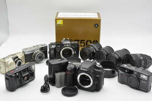 NIKON D7500 箱つき　ミノルタ　オリンパス　揃った　カメラ　レンズ　(EKA0015)