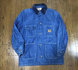 70s80s ラングラー Wrangler BIG BEN ビッグベン デニムカバーオール USA製 ブランケット38