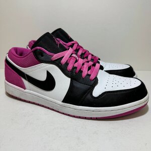 28.5cm AIR JORDAN 1LOW SE CK3022-005 エア ジョーダン 1 ロー SE ブラック/アクティブフクシア/ホワイト メンズ スニーカー KY H1000913