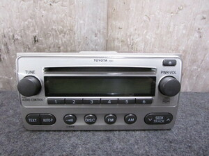 ■ポルテ NNP10 純正 オーディオ CD/AM/FM 86120-52A00 テストOK 75729Km カラーNo.6U6 2NZFE 4CAT CBA-NNP10-AGSGK■