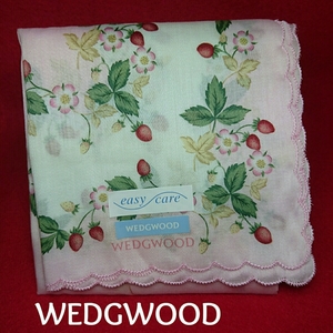 【未使用新品】　WEDGWOOD　ウェッジウッド　ハンカチ　16　8238