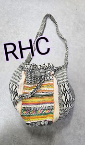 ★RHCコイン付きショルダーバッグ美品★ロンハーマン★エスニック