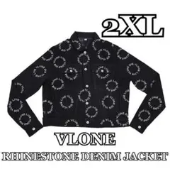 ※激レア 再販なし VLONE RHINESTONE DENIM JACKET