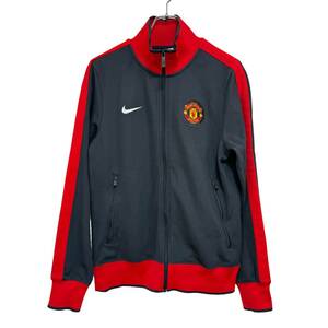 NIKE ナイキ Manchester United マンチェスターユナイテッド ジャージ ジャケット S グレー メンズ サッカー イングランド 24-0409