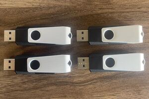 USBメモリ 8GB USB 2.0【4個セット】