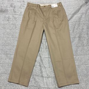 12C【新品　未使用】UNIQLO ユニクロ イージーケアツータックチノ 88 ベージュ チノパン ボトムス ロングパンツ 格安 