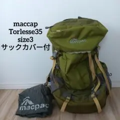 macpac　バックパック　リュック　ザックカバー付　トーレス35 size3