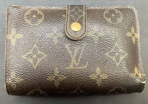 【中古】LV ルイヴィトン モノグラム / ポルトフォイユヴィエノワ がま口 財布 ウォレット 【M61674】