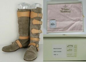 Vivienne Westwood PIRATE BOOT ヴィヴィアンウエストウッド パイレーツブーツ 6 b8055