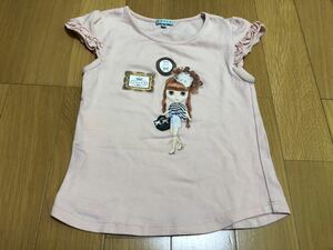 トッカ　半袖カットソー　100センチ トップス　キッズ　ジュニア　女の子　半袖Tシャツ TOCCA