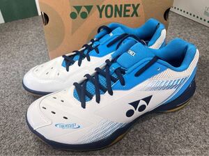 【送料込】YONEX ヨネックス バドミントンシューズ パワークッション65Z ホワイト 27.0cm SHB65Z3