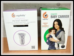 5A302S ErgoBaby エルゴベビー Organic オーガニック ベビーキャリア + オーガニック インファントインサート セット