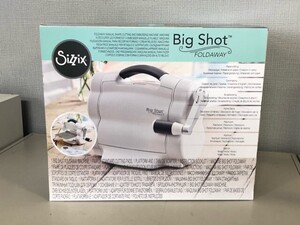 【24-i124】★ 新品・未使用 ★ シジックス Sizzix ペーパークラフト ★ ビッグショットフォールダウェイ 型抜きマシン ★