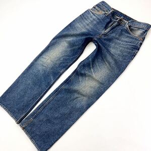 LEVIS ☆ 505 -0217 良い色落ち加減◎ デニムパンツ ブルー ジーンズ W33 定番 アメカジ ストリート バイカー 古着MIX リーバイス■Ja5920