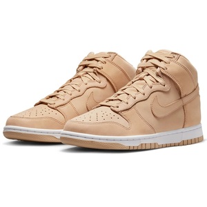 ☆NIKE WMNS DUNK HIGH PRM MF ベージュ 25.5cm ナイキ ウィメンズ ダンク ハイ プレミアム MF DX2044-201